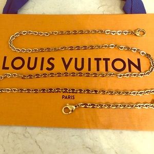 Louis Vuitton Crossbody Gold Chain